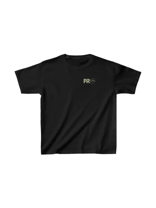 Unisex Çocuk Baskılı T-Shirt - Siyah Unisex Çocuk Baskılı T-Shirt - Siyah