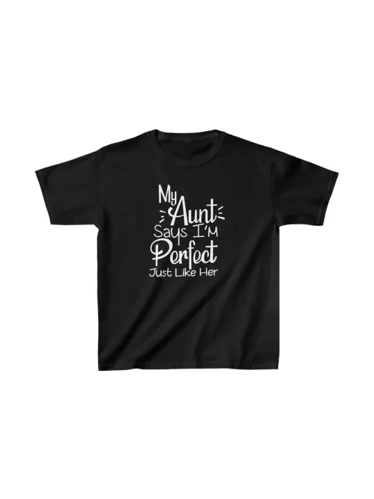 Unisex Çocuk Baskılı T-Shirt - Siyah Unisex Çocuk Baskılı T-Shirt - Siyah