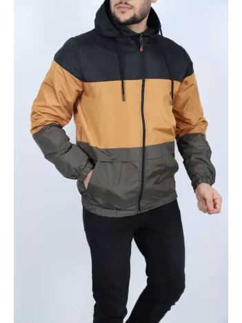 Unisex Kapüşonlu İçi Astarlı Yağmurluk - Siyah Unisex Kapüşonlu İçi Astarlı Yağmurluk - Siyah