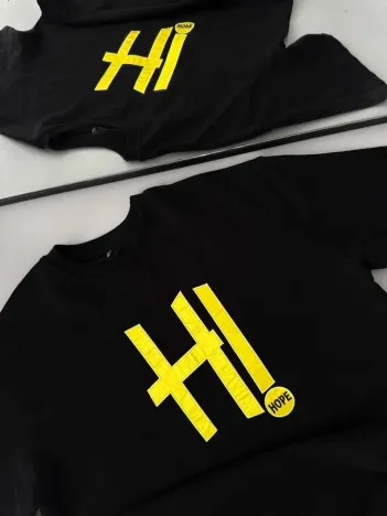 Unisex Nakış İşlemeli T-Shirt - Siyah Unisex Nakış İşlemeli T-Shirt - Siyah