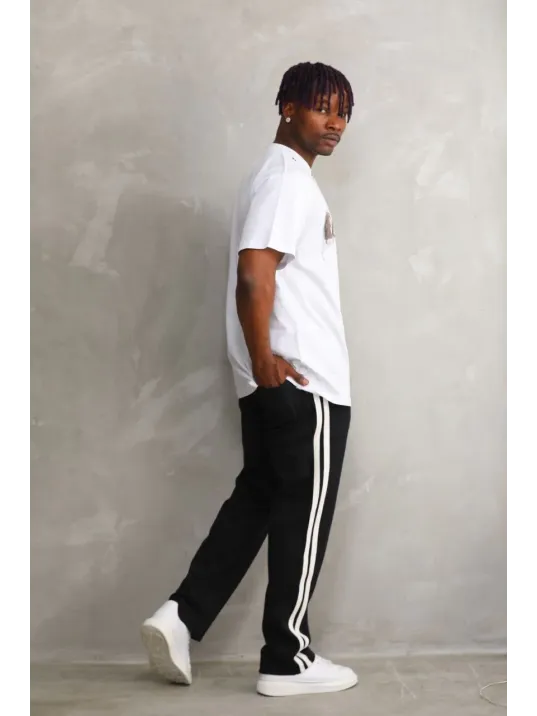 Unisex Oversize Kolye Dahil T-Shirt - Beyaz Unisex Oversize Kolye Dahil T-Shirt - Beyaz