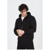 Unisex Tam Fermuarlı Kapşonlu  SweatShirt - Siyah