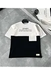 Unisex Torba Cep Detaylı  Parçalı T-shirt - Siyah