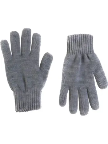 Unisex Triko Dokuma Eldiven - Gri Unisex Triko Dokuma Eldiven - Gri