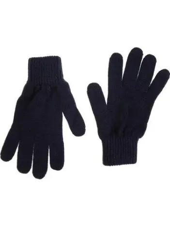 Unisex Triko Dokuma Eldiven - Siyah Unisex Triko Dokuma Eldiven - Siyah