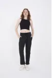 Unisex Üç İplik Basic Eşofman Pantolon - Antrasit