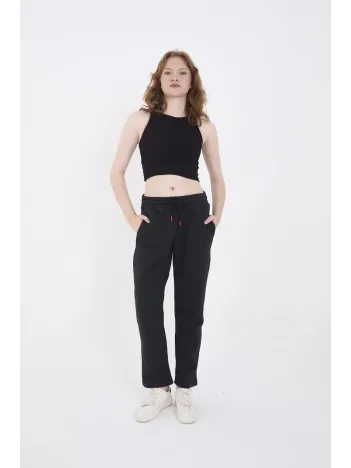 Unisex Üç İplik Basic Eşofman Pantolon - Antrasit