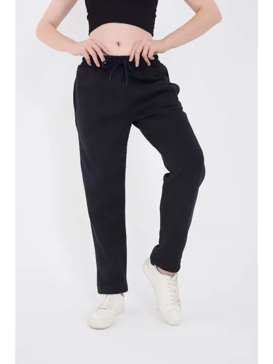 Unisex Üç İplik Basic Eşofman Pantolon - Lacivert Unisex Üç İplik Basic Eşofman Pantolon - Lacivert