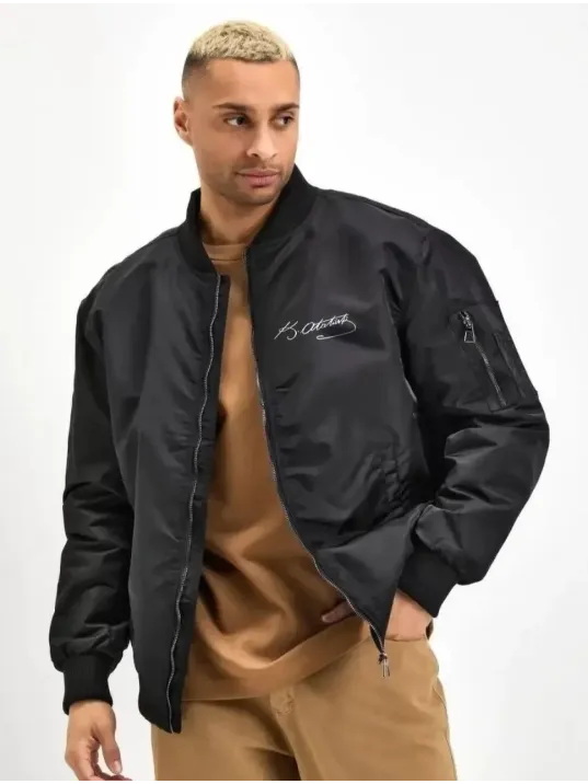 Erkek Unisex Bomber Mont – Siyah Renk, Atatürk Silüet Baskılı, Fermuarlı Cepli, Kapitone Astarlı, Bahar Kış Sezonu Günlük Ceket - Siyah Erkek Unisex Bomber Mont – Siyah Renk, Atatürk Silüet Baskılı, Fermuarlı Cepli, Kapitone Astarlı, Bahar Kış Sezonu Günlük Ceket - Siyah
