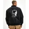 Erkek Unisex Bomber Mont – Siyah Renk, Atatürk Silüet Baskılı, Fermuarlı Cepli, Kapitone Astarlı, Bahar Kış Sezonu Günlük Ceket - Siyah Erkek Unisex Bomber Mont – Siyah Renk, Atatürk Silüet Baskılı, Fermuarlı Cepli, Kapitone Astarlı, Bahar Kış Sezonu Günlük Ceket - Siyah
