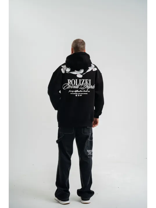 Unisex Uzun Kol Bisiklet Yaka Yıkamalı SweatShirt - Siyah Unisex Uzun Kol Bisiklet Yaka Yıkamalı SweatShirt - Siyah