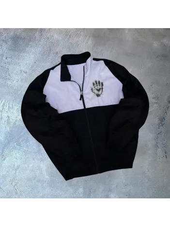 Unisex Uzun Kollu Paraşüt Kumaş Rüzgarlik - Siyah Unisex Uzun Kollu Paraşüt Kumaş Rüzgarlik - Siyah