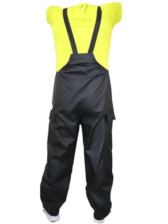 Yağmurluk Takım (Bahçıvan Tipi Askılı Pantolon ve Mont) - Siyah Yağmurluk Takım (Bahçıvan Tipi Askılı Pantolon ve Mont) - Siyah