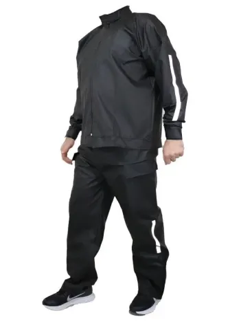 Yağmurluk Takım (Bahçıvan Tipi Askılı Pantolon ve Mont) - Siyah Yağmurluk Takım (Bahçıvan Tipi Askılı Pantolon ve Mont) - Siyah