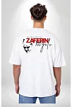 30 Ağustos Zafer Bayramı Ön Arka Baskılı Oversize Bisiklet Yaka T-shirt - Beyaz 30 Ağustos Zafer Bayramı Ön Arka Baskılı Oversize Bisiklet Yaka T-shirt - Beyaz