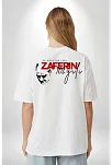 30 Ağustos Zafer Bayramı Atatürk Temalı Oversize Bisiklet Yaka T-shirt - Beyaz 30 Ağustos Zafer Bayramı Atatürk Temalı Oversize Bisiklet Yaka T-shirt - Beyaz