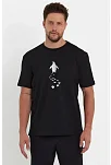 Erkek T-shirt Nihilist Penguen Baskılı Bisiklet Yaka Kısa Kol Yazlık Tişört - Siyah Erkek T-shirt Nihilist Penguen Baskılı Bisiklet Yaka Kısa Kol Yazlık Tişört - Siyah