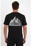 Erkek T-shirt Nihilist Penguen Baskılı Bisiklet Yaka Kısa Kol Yazlık Tişört - Siyah Erkek T-shirt Nihilist Penguen Baskılı Bisiklet Yaka Kısa Kol Yazlık Tişört - Siyah