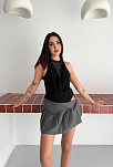 Kadın Dantel Detaylı Derin Dekolte Body Şık Kolsuz Yazlık Bodysuit - Siyah Kadın Dantel Detaylı Derin Dekolte Body Şık Kolsuz Yazlık Bodysuit - Siyah