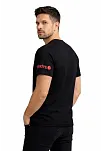 Erkek Türkiye Ay Yıldız Baskılı 10 Numara Forma Tişört Taraftar T-shirt - Siyah