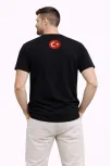 Erkek Türkiye Baskılı Tişört Ay Yıldız 2026 Dünya Kupası Taraftar Forma T-shirt - Siyah Erkek Türkiye Baskılı Tişört Ay Yıldız 2026 Dünya Kupası Taraftar Forma T-shirt - Siyah