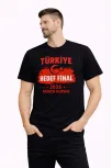 Erkek Türkiye Baskılı Tişört Ay Yıldız 2026 Dünya Kupası Taraftar Forma T-shirt - Siyah Erkek Türkiye Baskılı Tişört Ay Yıldız 2026 Dünya Kupası Taraftar Forma T-shirt - Siyah