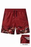 Erkek Deniz Şortu Fermuarlı Cepli File Astarlı Hızlı Kuruyan Premium - Kırmızı Erkek Deniz Şortu Fermuarlı Cepli File Astarlı Hızlı Kuruyan Premium - Kırmızı