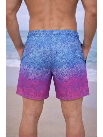 Erkek Deniz Şortu Fermuarlı Cepli File Astarlı Hızlı Kuruyan Premium - Çok Renkli Erkek Deniz Şortu Fermuarlı Cepli File Astarlı Hızlı Kuruyan Premium - Çok Renkli