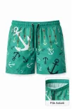 Erkek Deniz Şortu Fermuarlı Cepli File Astarlı Hızlı Kuruyan Premium - Su Yeşili Erkek Deniz Şortu Fermuarlı Cepli File Astarlı Hızlı Kuruyan Premium - Su Yeşili