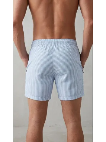 Erkek Deniz Şortu Fermuarlı Cepli File Astarlı Hızlı Kuruyan Premium - Bebek Mavisi Erkek Deniz Şortu Fermuarlı Cepli File Astarlı Hızlı Kuruyan Premium - Bebek Mavisi