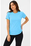 Kadın Basic Tişört Bisiklet Yaka Kısa Kol Günlük Yazlık Slim Fit T-shirt - Turkuaz Kadın Basic Tişört Bisiklet Yaka Kısa Kol Günlük Yazlık Slim Fit T-shirt - Turkuaz