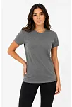 Kadın Basic Tişört Bisiklet Yaka Kısa Kol Günlük Yazlık Slim Fit T-shirt - Antrasit Kadın Basic Tişört Bisiklet Yaka Kısa Kol Günlük Yazlık Slim Fit T-shirt - Antrasit