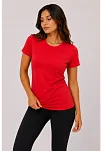 Kadın Basic Tişört Bisiklet Yaka Kısa Kol Günlük Yazlık Slim Fit T-shirt - Kırmızı Kadın Basic Tişört Bisiklet Yaka Kısa Kol Günlük Yazlık Slim Fit T-shirt - Kırmızı