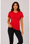 Kadın Basic Tişört Bisiklet Yaka Kısa Kol Günlük Yazlık Slim Fit T-shirt - Kırmızı Kadın Basic Tişört Bisiklet Yaka Kısa Kol Günlük Yazlık Slim Fit T-shirt - Kırmızı
