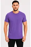 Erkek Basic Tişört Bisiklet Yaka Kısa Kol Günlük Yazlık Slim Fit T-shirt - Mor Erkek Basic Tişört Bisiklet Yaka Kısa Kol Günlük Yazlık Slim Fit T-shirt - Mor