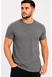 Erkek Basic Tişört Bisiklet Yaka Kısa Kol Günlük Yazlık Slim Fit T-shirt - Antrasit Erkek Basic Tişört Bisiklet Yaka Kısa Kol Günlük Yazlık Slim Fit T-shirt - Antrasit