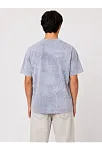 Erkek Yıkamalı Washed Effect Tişört Bisiklet Yaka Sokak Stil Kısa Kol T-shirt - Gri Erkek Yıkamalı Washed Effect Tişört Bisiklet Yaka Sokak Stil Kısa Kol T-shirt - Gri