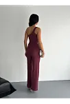 Asimetrik Crop Pantalon İkili Takım - Gül Kurusu