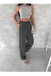 Kadın Ayrobin Oversize Kadın Pantolon - Füme Kadın Ayrobin Oversize Kadın Pantolon - Füme