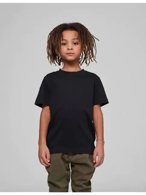 Çocuk Unisex Basic T-shirt - Siyah