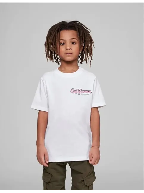 Çocuk Unisex Baskılı T-shirt - Beyaz