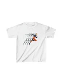 Çocuk Unisex Baskılı T-shirt - Beyaz