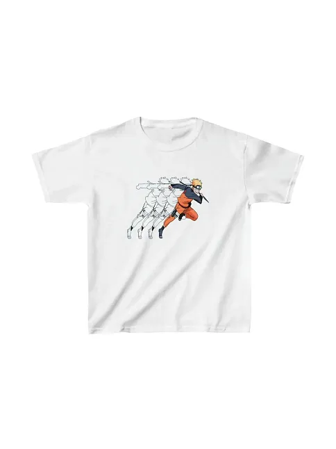 Çocuk Unisex Baskılı T-shirt - Beyaz