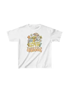 Çocuk Unisex Baskılı T-shirt - Beyaz