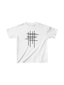 Çocuk Unisex Baskılı T-shirt - Beyaz