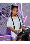 Çocuk Unisex Baskılı T-shirt - Beyaz