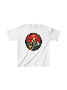 Çocuk Unisex Baskılı T-shirt - Beyaz