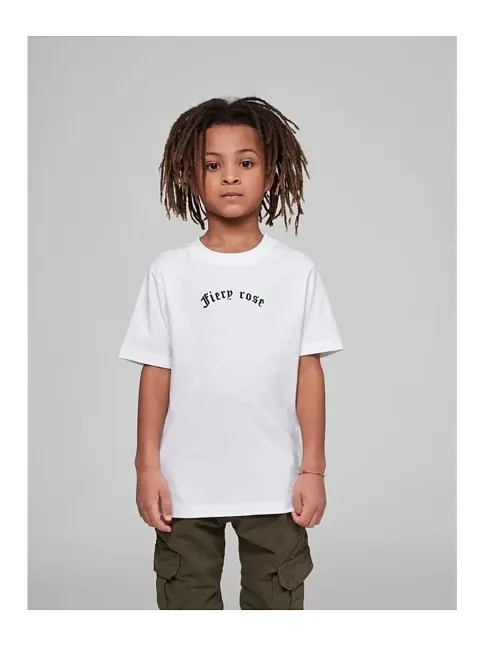 Çocuk Unisex Baskılı T-shirt - Beyaz