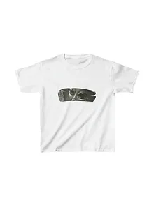 Çocuk Unisex Baskılı T-shirt - Beyaz