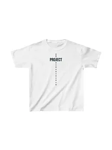 Çocuk Unisex Baskılı T-shirt - Beyaz